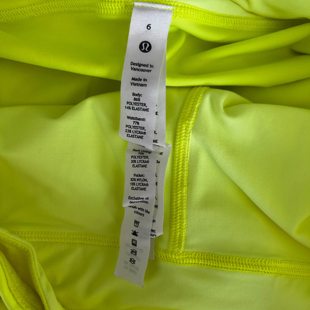 Lululemon Pace Rival Skirt LONG- size 6 - Picture 5 of 6